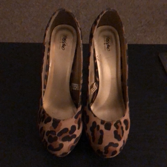 Cheetah Print Mossimo Stilettos 8.5 - Picture 2 of 5